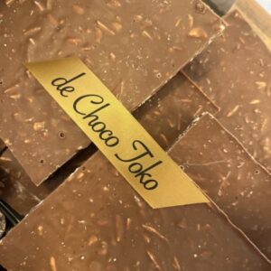 Plaatchocolade Praliné Crunch Caramel Zeezout