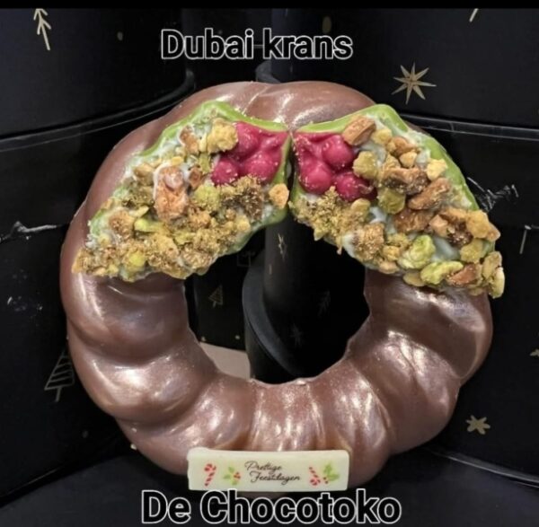 De Dubai kerst krans
