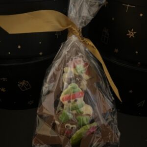 Kerstboom gevuld met chocolaatjes